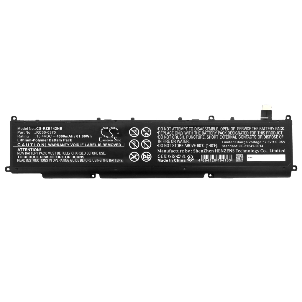 Batería para portátil Razer CS-RZB142NB