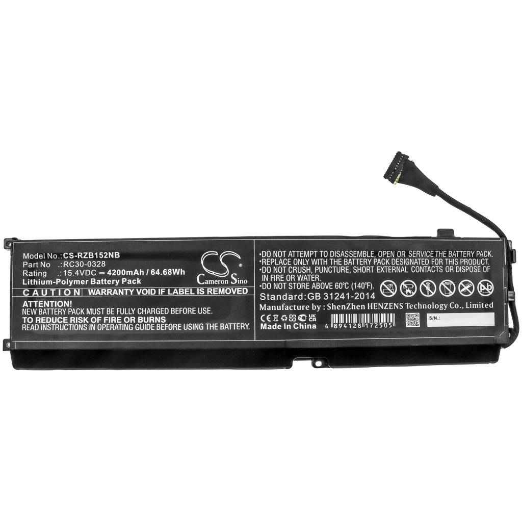 Batería para portátil Razer CS-RZB152NB