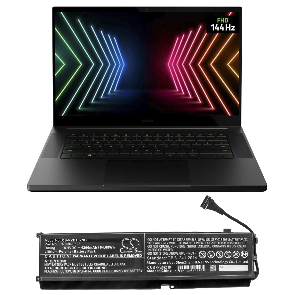 Batería para portátil Razer CS-RZB152NB