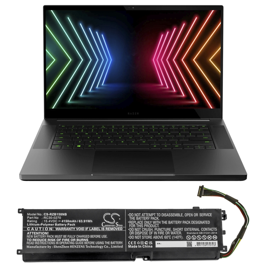 Batería para portátil Razer CS-RZB158NB