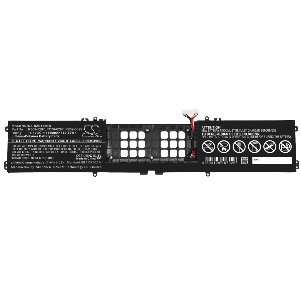 Batería para portátil Razer CS-RZB172NB