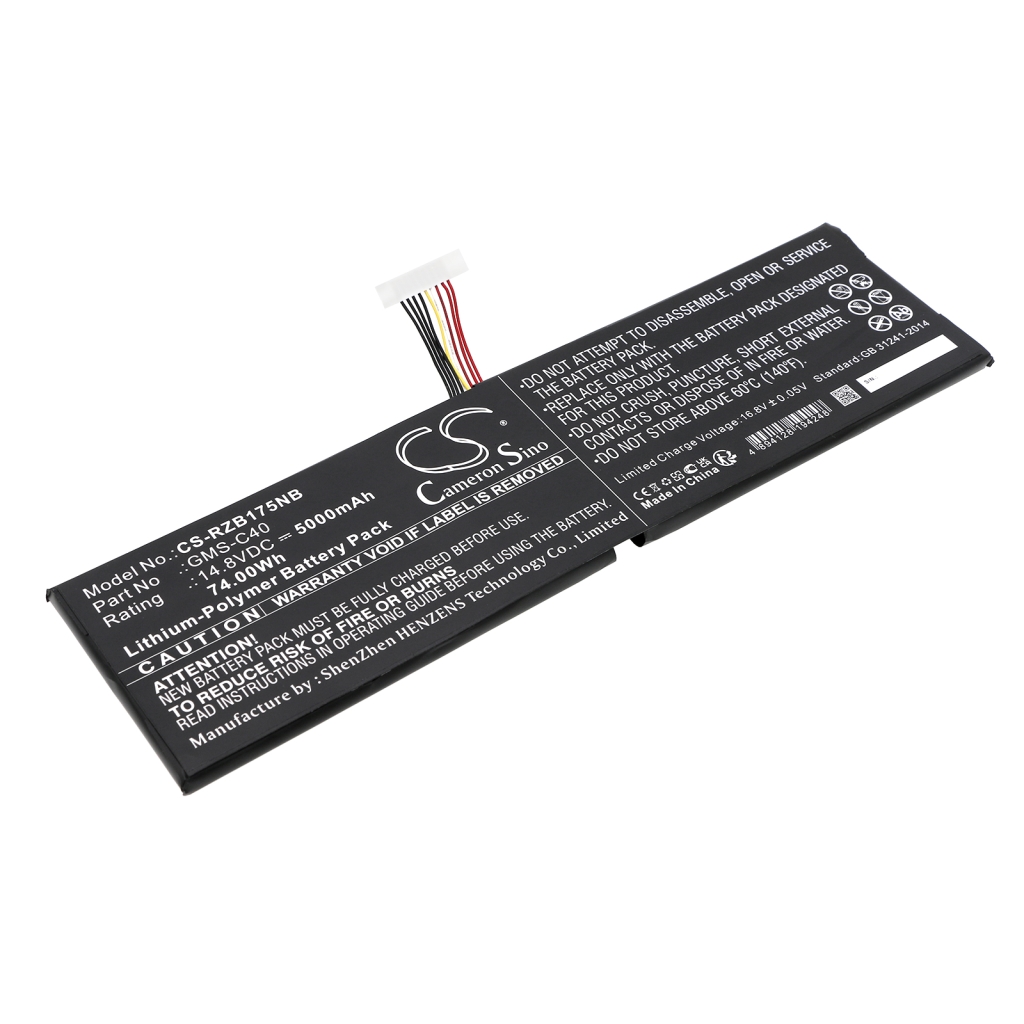 Batería para portátil Razer CS-RZB175NB