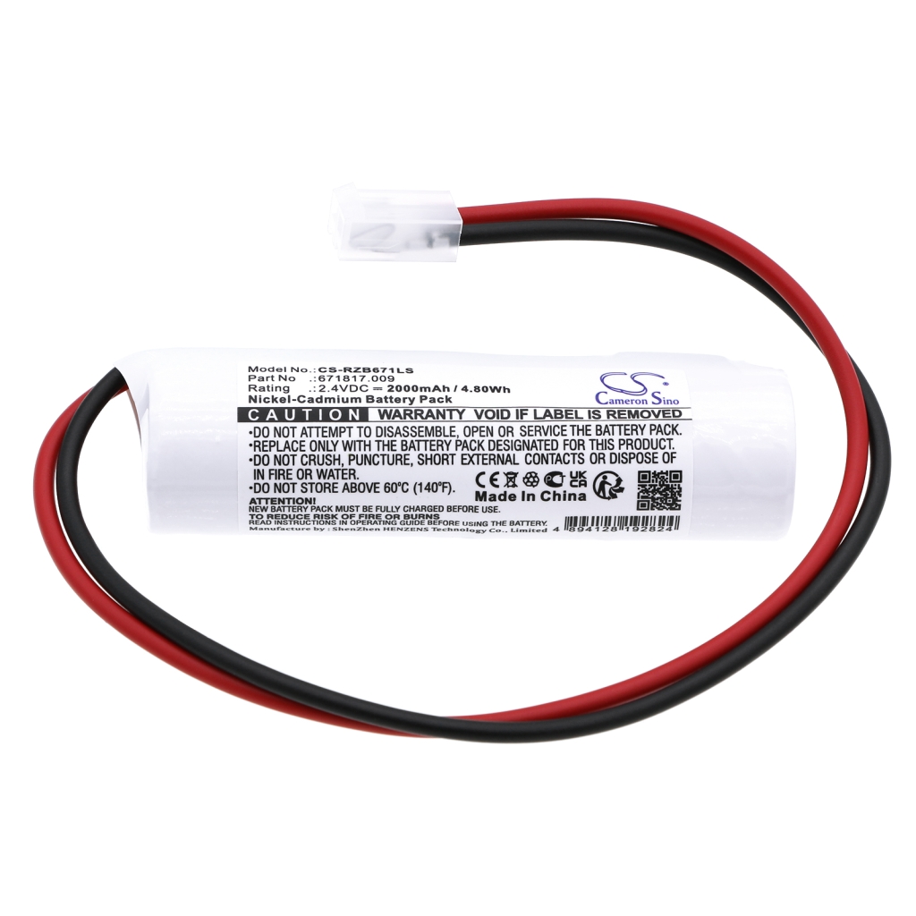 Baterías Sustituye 671817.009