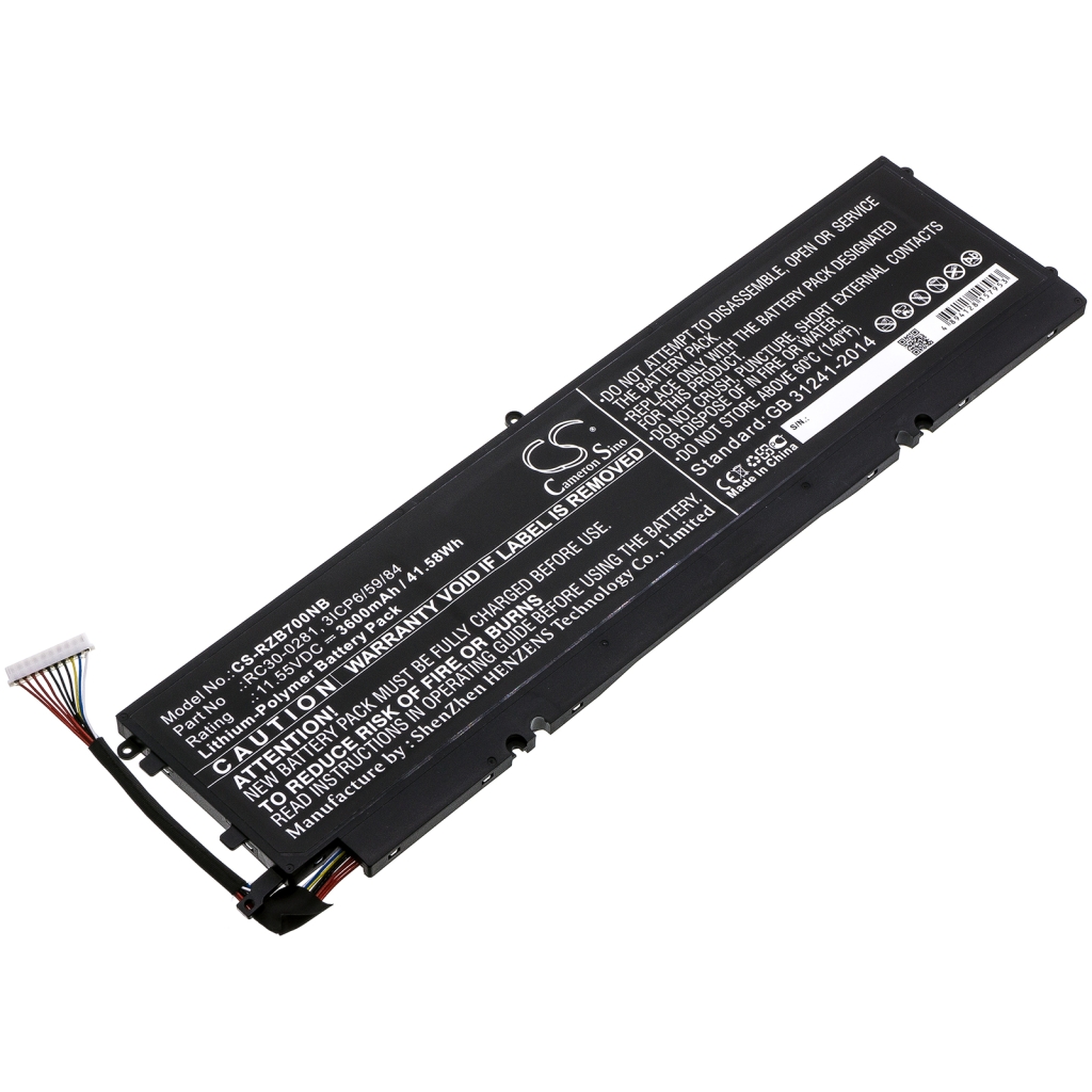 Batería para portátil Razer CS-RZB700NB