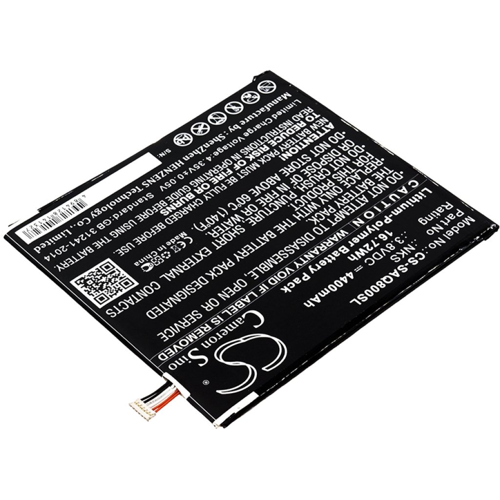Batería de la tableta Sprint CS-SAQ800SL