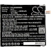 Batería de la tableta Sprint CS-SAQ800SL