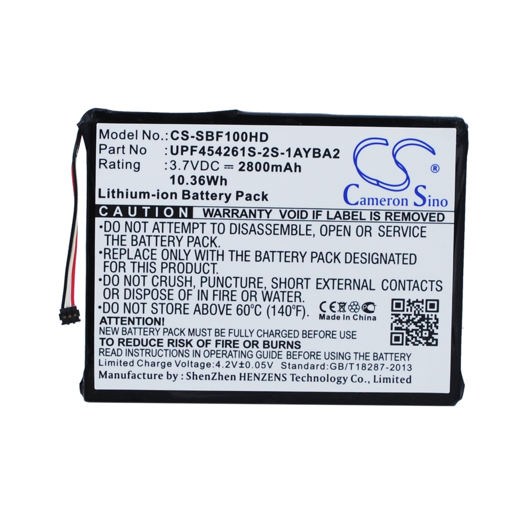 Batería para portátil Seagate CS-SBF100HD