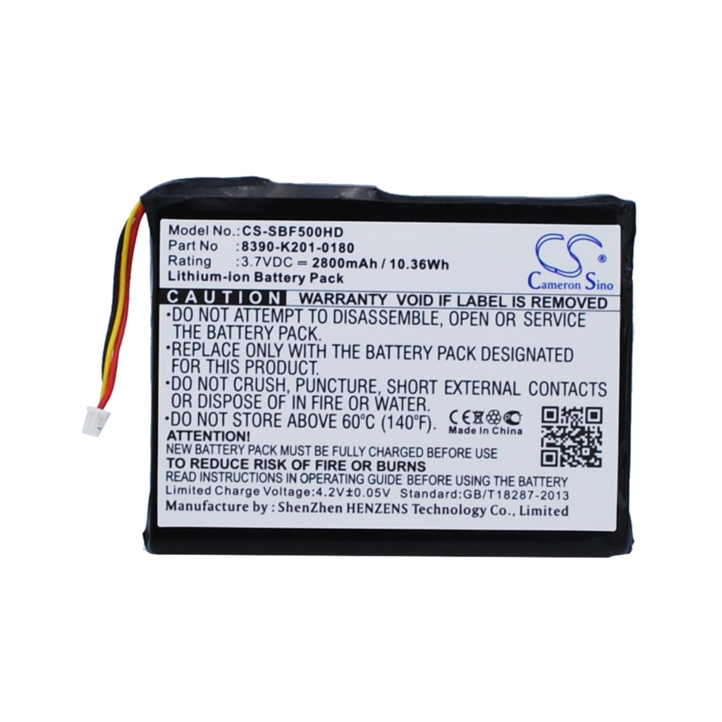 Batería para portátil Seagate CS-SBF500HD