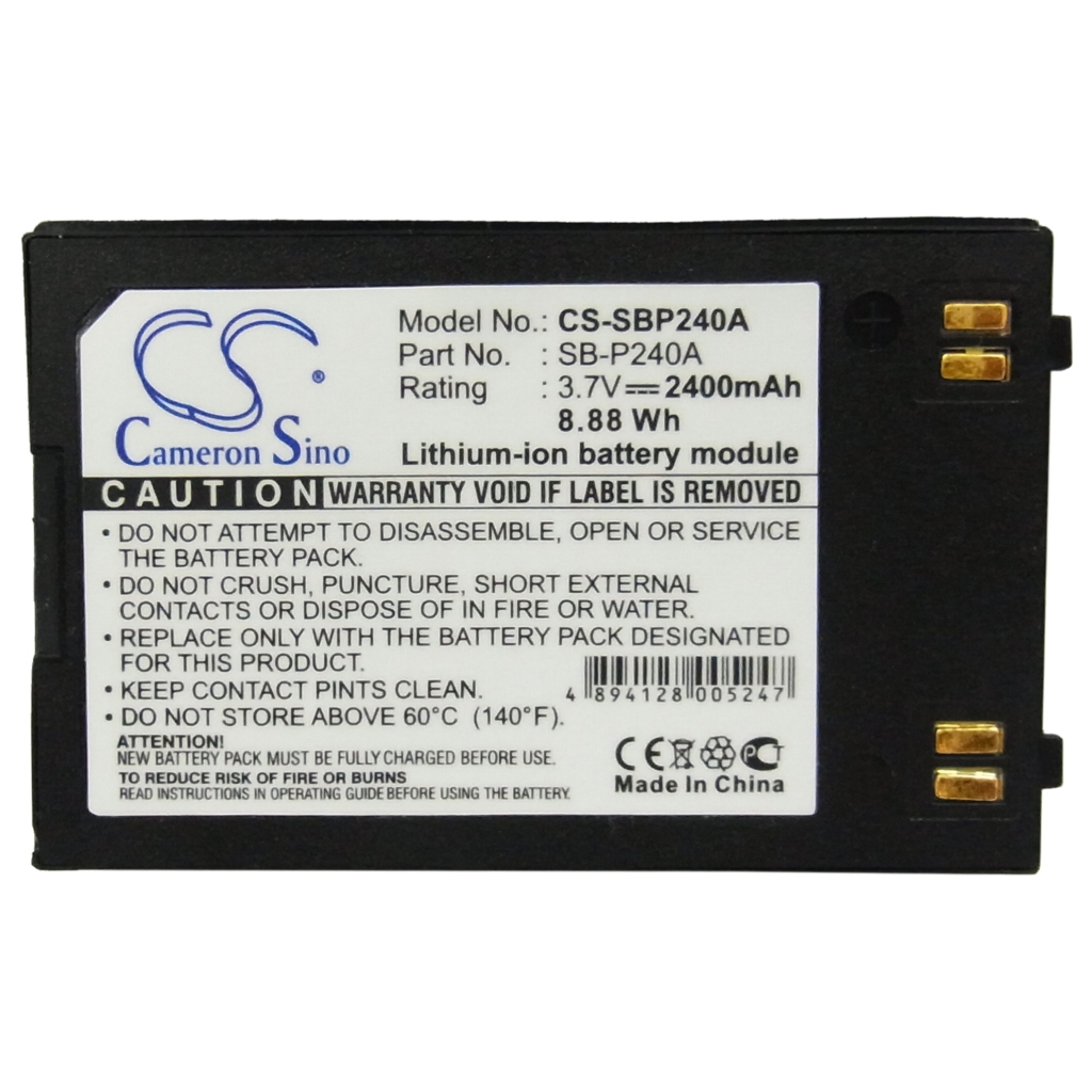 Batería de la cámara Samsung SC-MM12