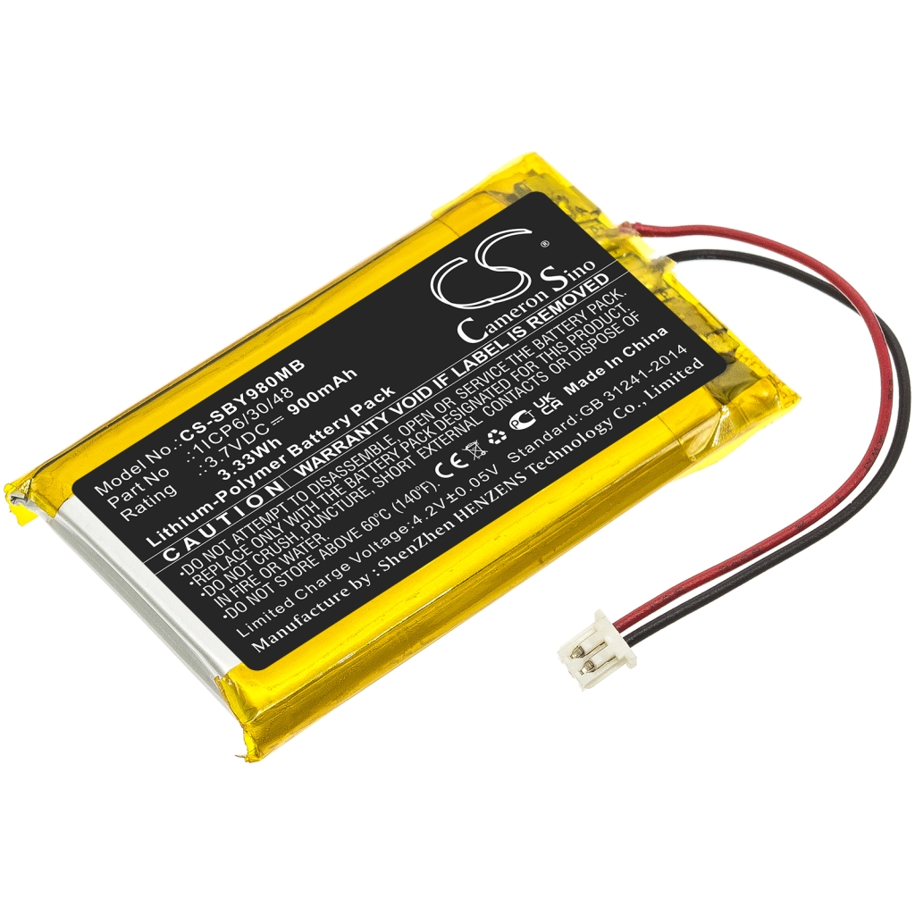 Batería de BabyPhone Sanitas CS-SBY980MB