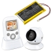 Batería de BabyPhone Sanitas CS-SBY980MB