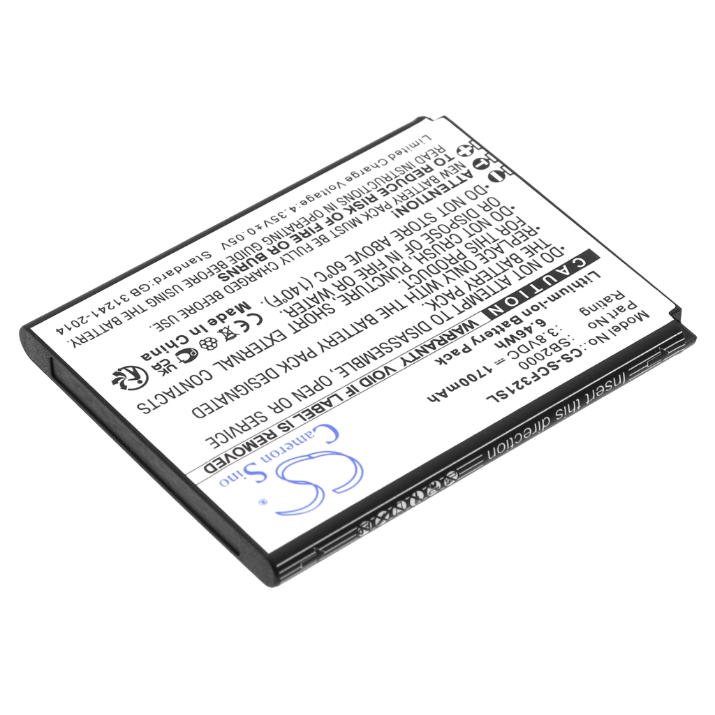 Batería del teléfono móvil Schok Flip SC3218T