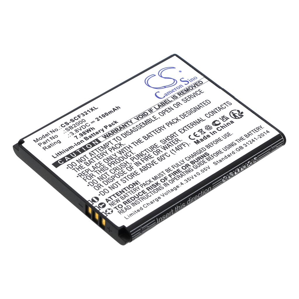 Batería del teléfono móvil Schok Flip SC3218B