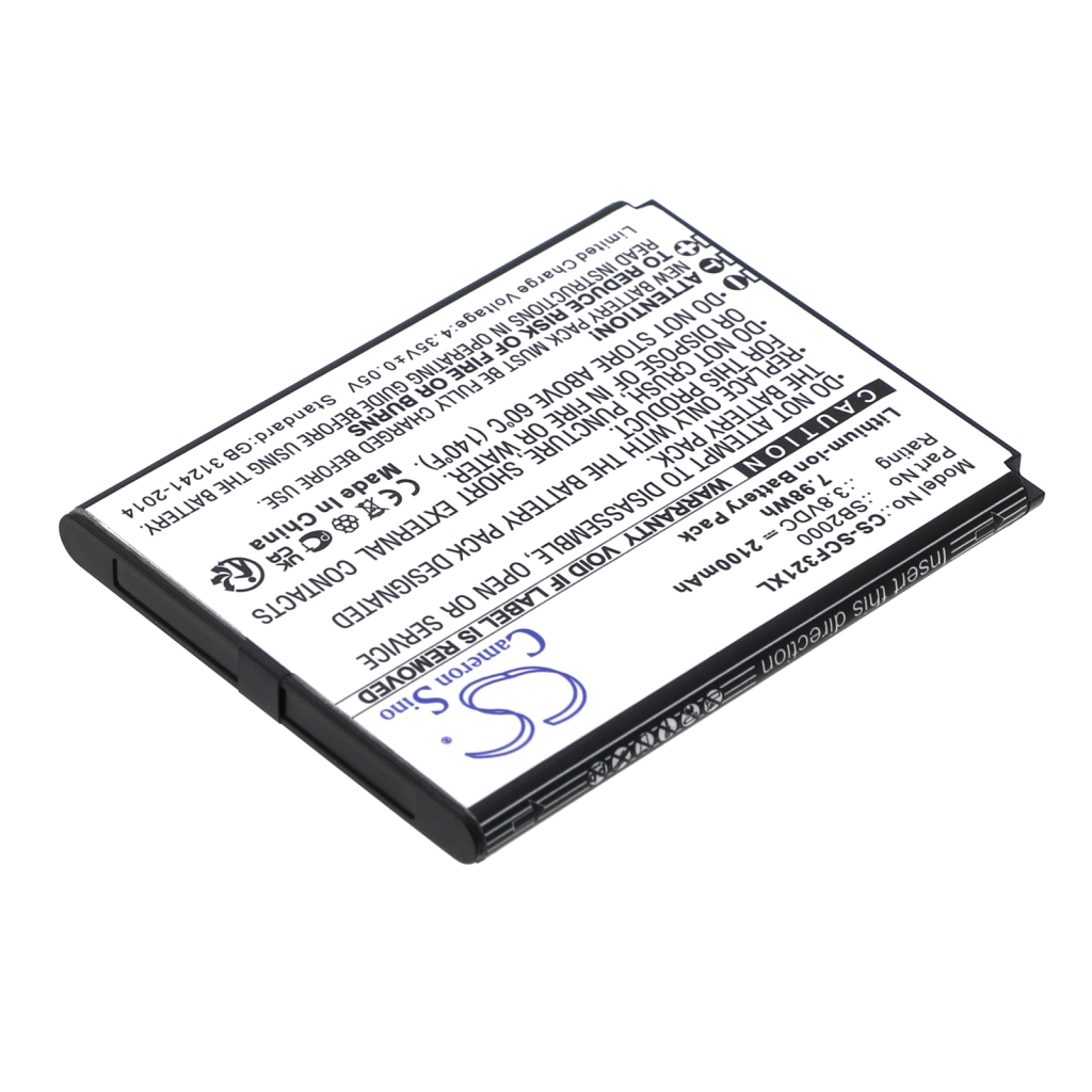 Batería del teléfono móvil Schok Flip SC3218B