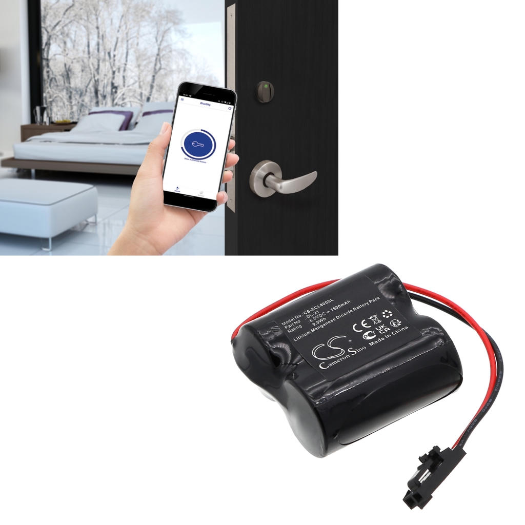 Batería de la cámara de seguridad del hogar Saflok CS-SCL800SL