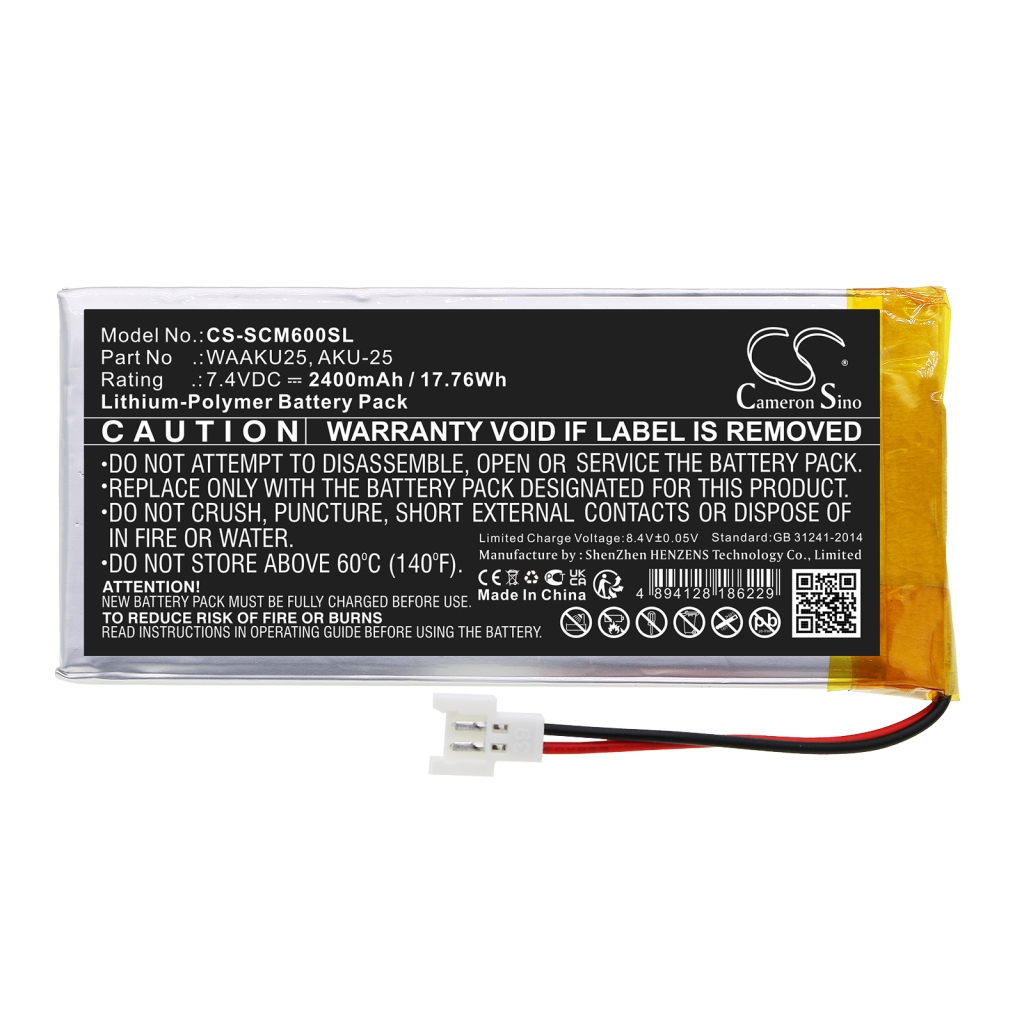 Batería para herramientas eléctricas Sonel CS-SCM600SL