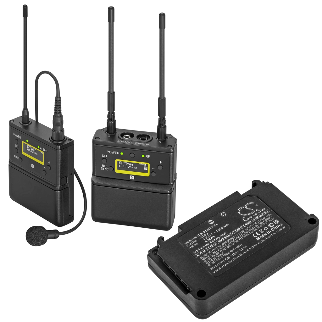 Batería de micrófono Sony CS-SDB210SL