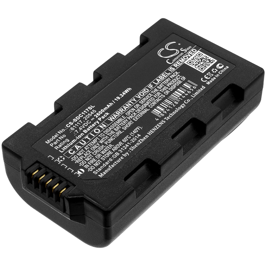 Batería para herramientas eléctricas Sokkia Topcon Tesla