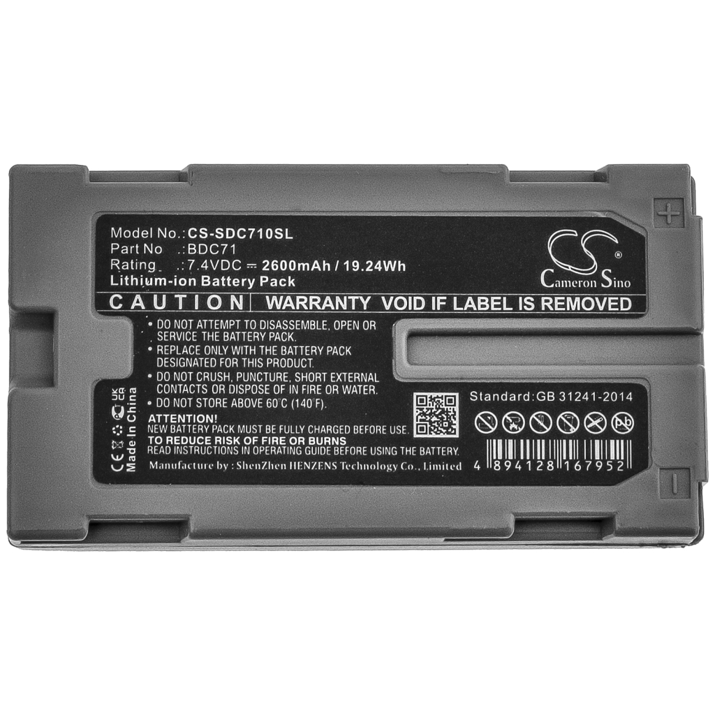 Batería para herramientas eléctricas Topcon RC-5