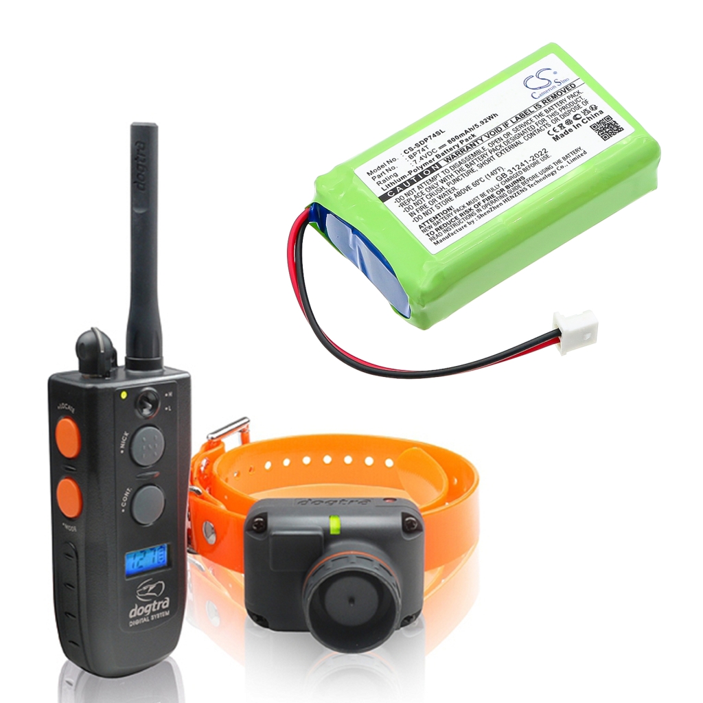Batería para collares de perro Dogtra CS-SDP74SL