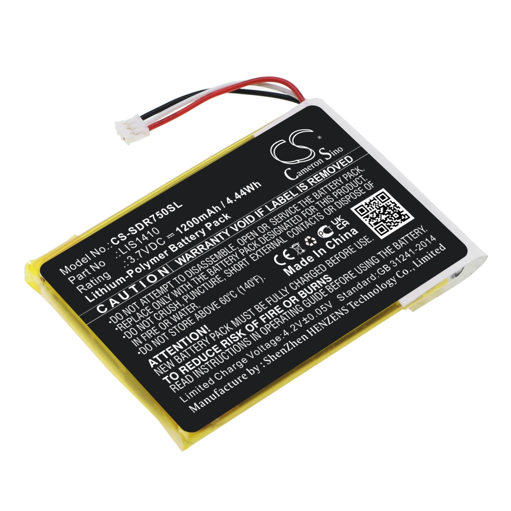 Batería para auriculares inalámbricos Sony CS-SDR750SL