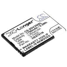 Reemplazo de batería compatible para Zoomax G-4L,HE9701N,R001710000