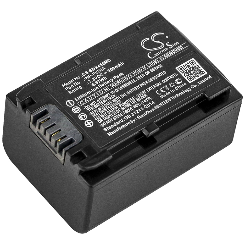 Batería de la cámara Sony FDR-AXP33
