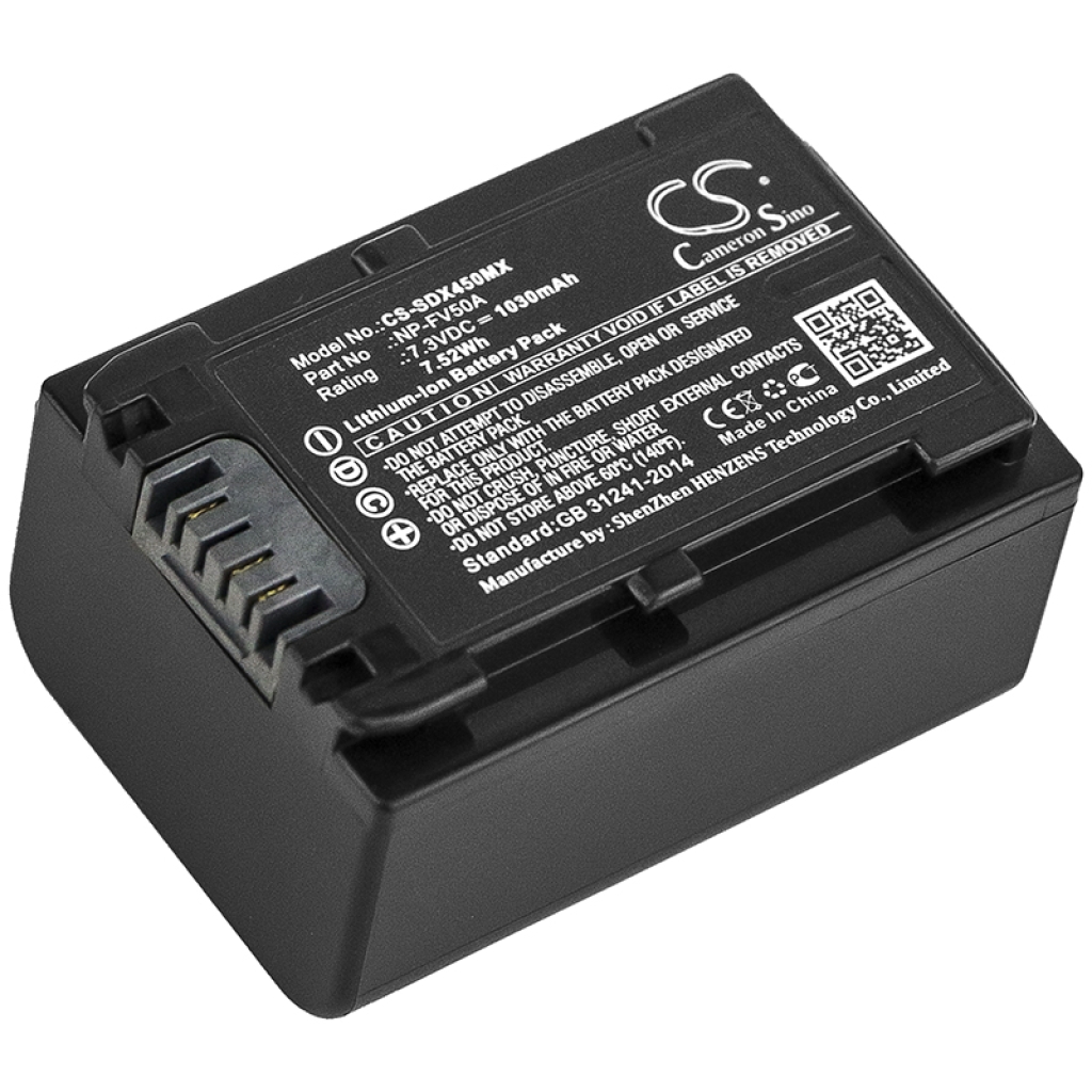 Batería de la cámara Sony FDR-AXP33