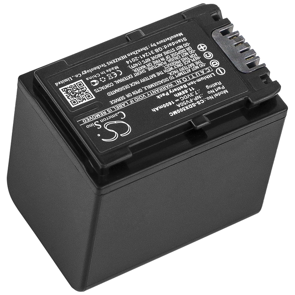 Batería de la cámara Sony FDR-AXP33