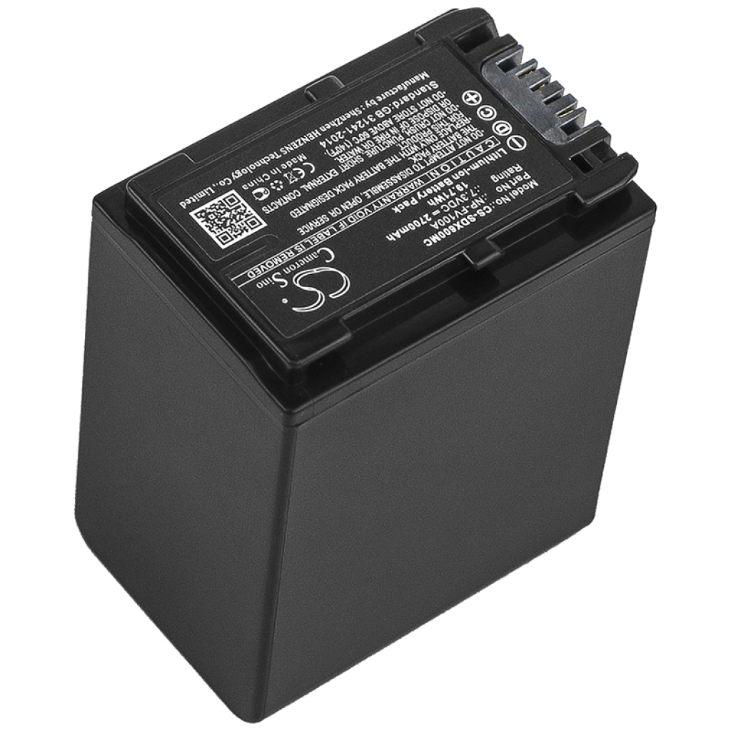 Batería de la cámara Sony FDR-AXP33