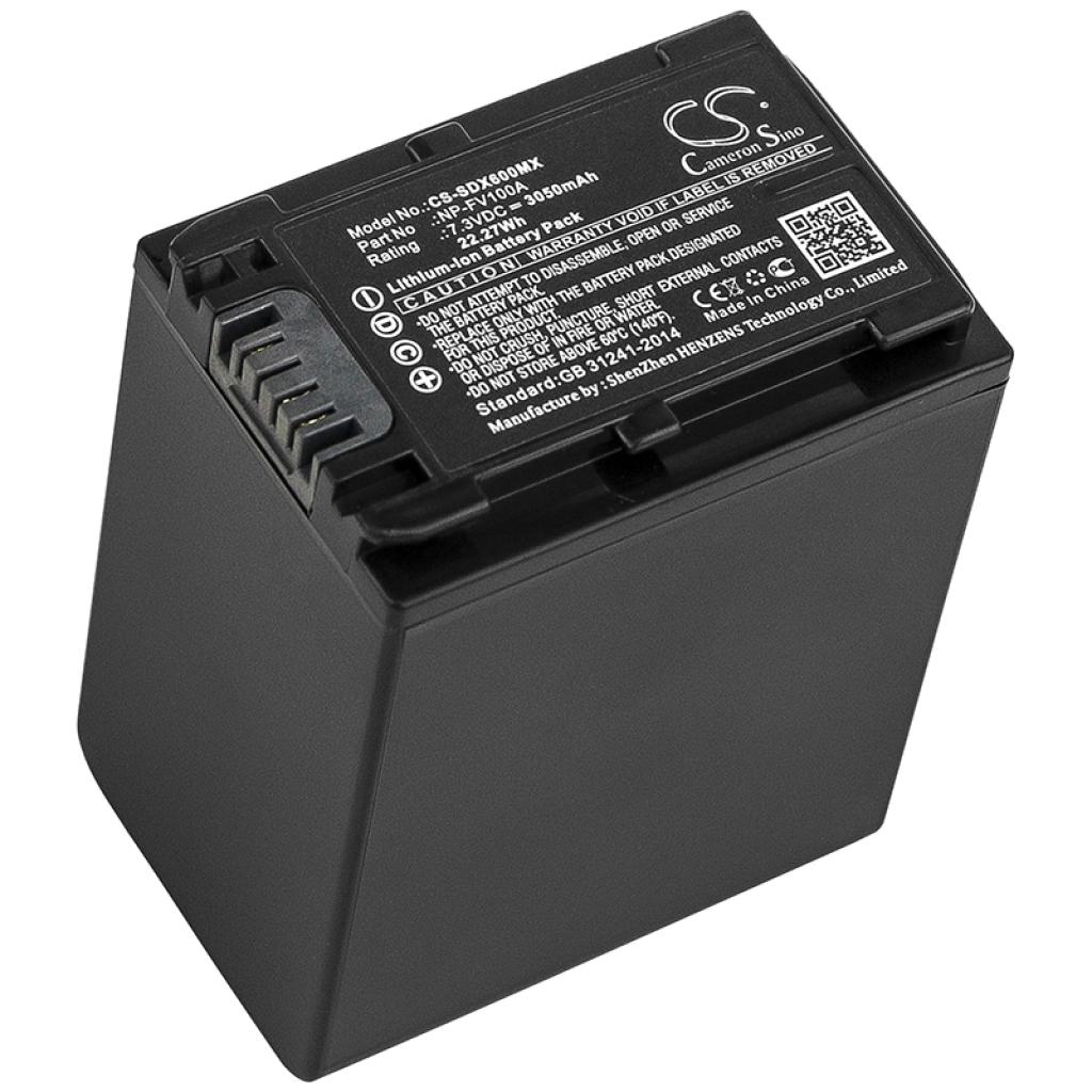 Batería de la cámara Sony FDR-AXP33
