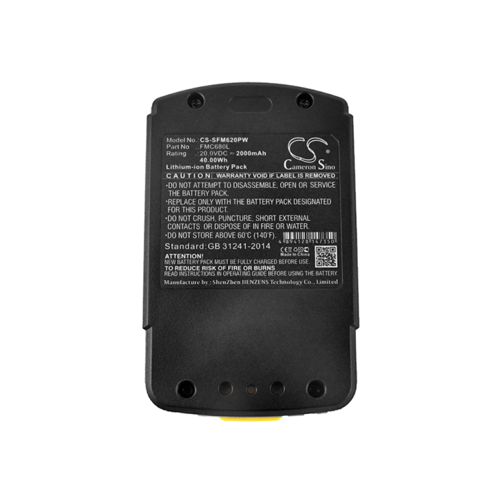 Batería industrial Stanley CS-SFM620PW