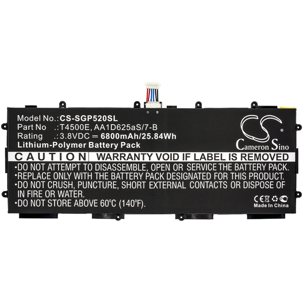 Batería de la tableta Samsung CS-SGP520SL