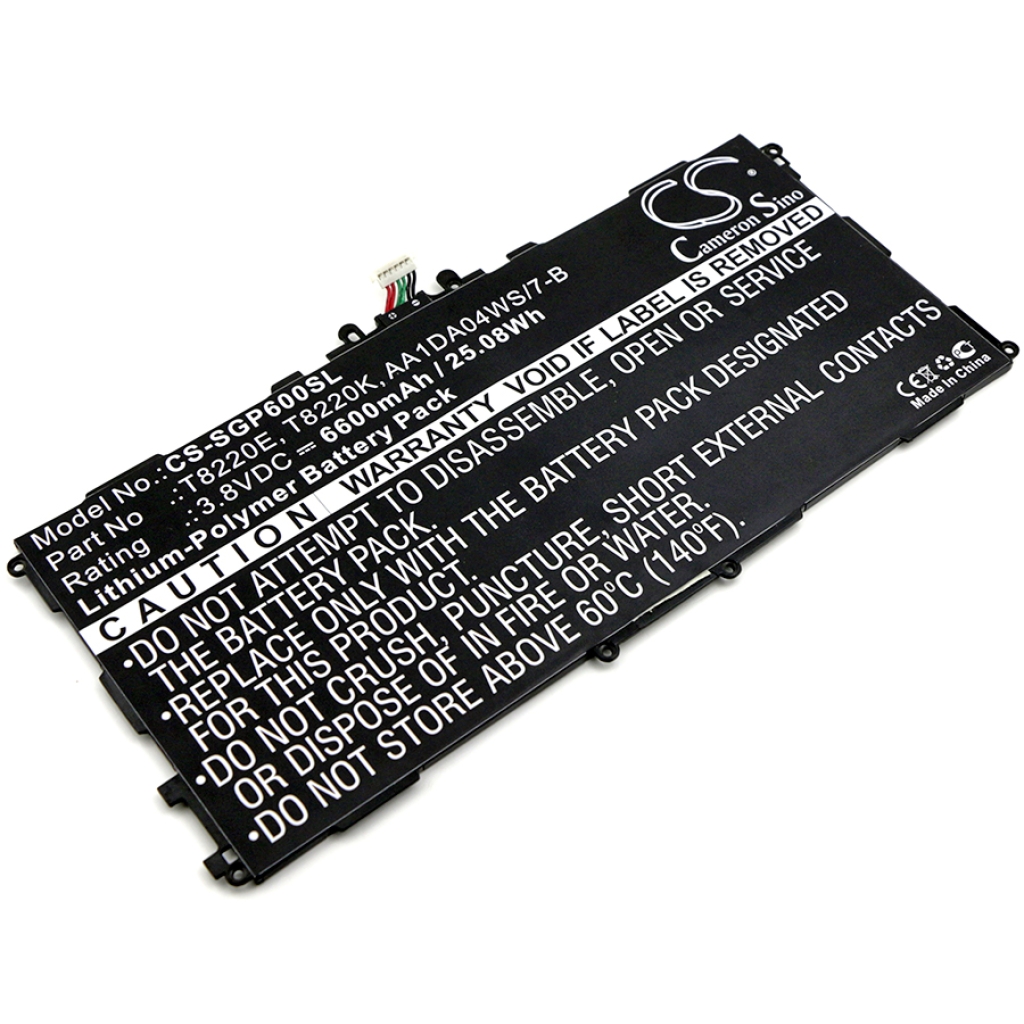 Batería de la tableta Samsung CS-SGP600SL