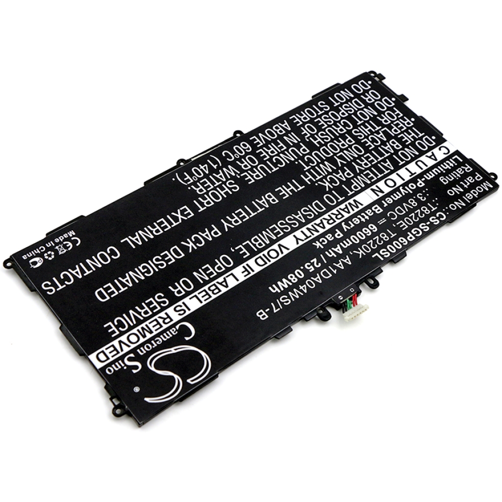 Batería de la tableta Samsung CS-SGP600SL