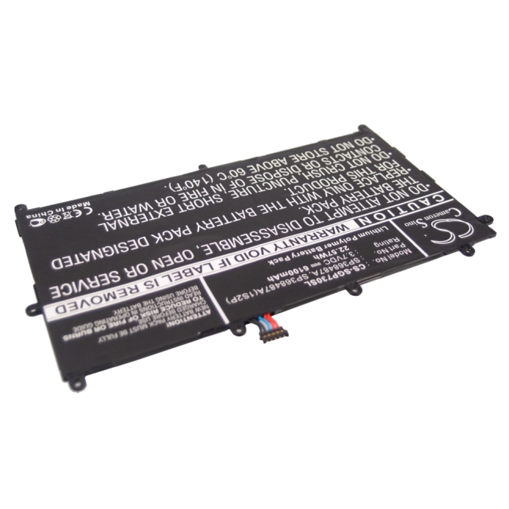 Batería de la tableta Samsung CS-SGP730SL