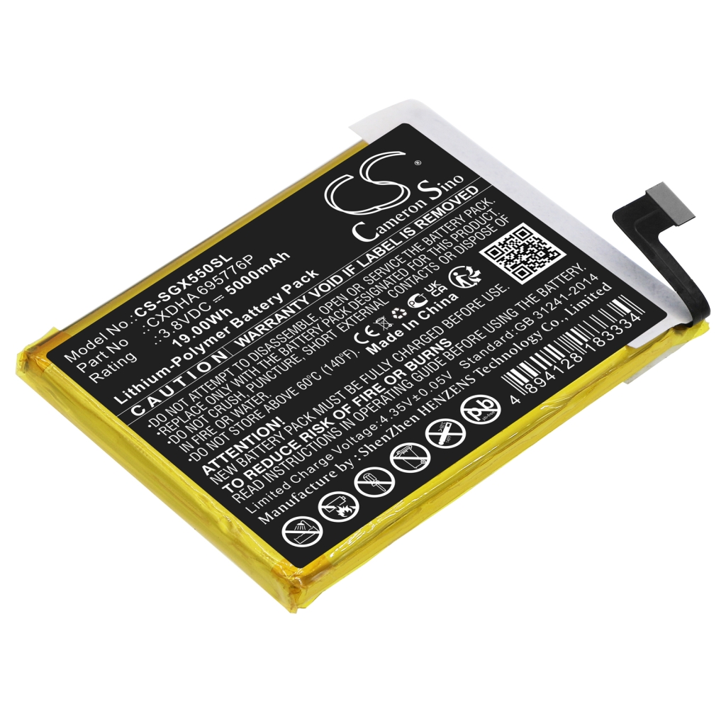 GPS, Batería del Navegador SkyGolf CS-SGX550SL