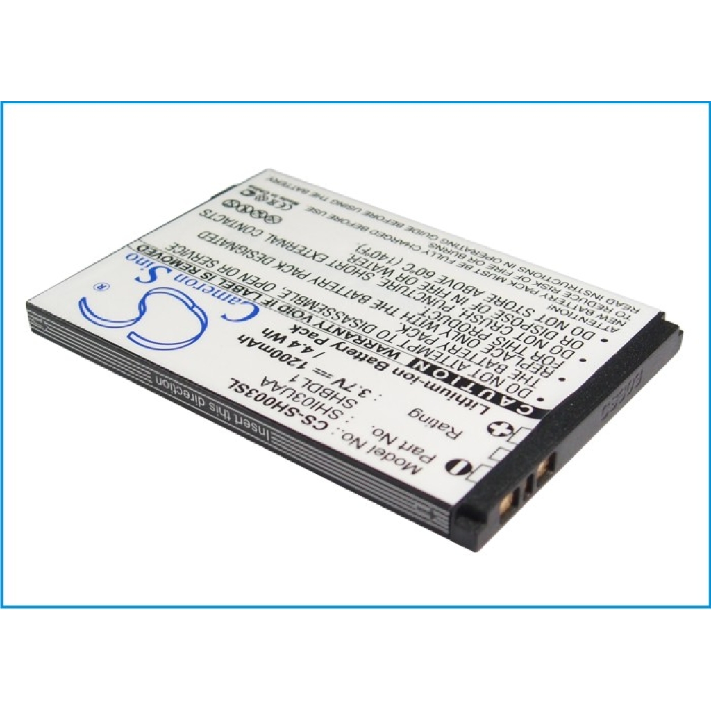 Batería del teléfono móvil Sharp DM009SH