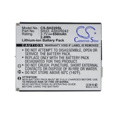 Reemplazo de batería compatible para Sharp ASH29242,SH22