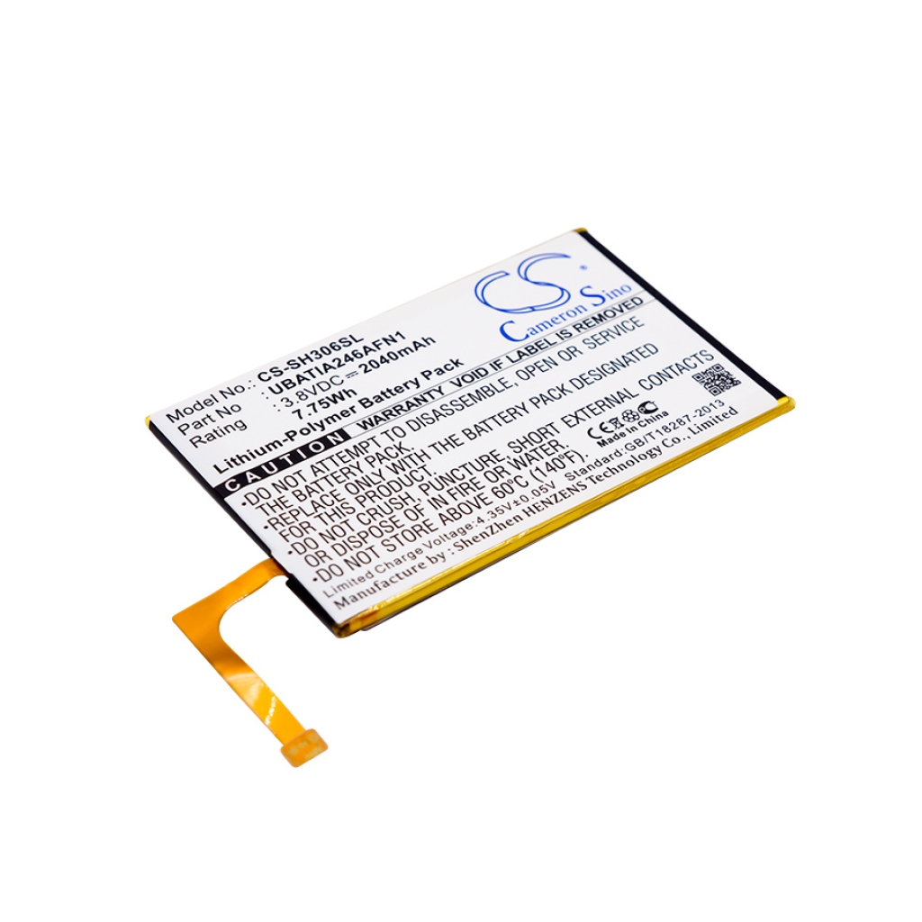 Batería del teléfono móvil Sharp CS-SH306SL