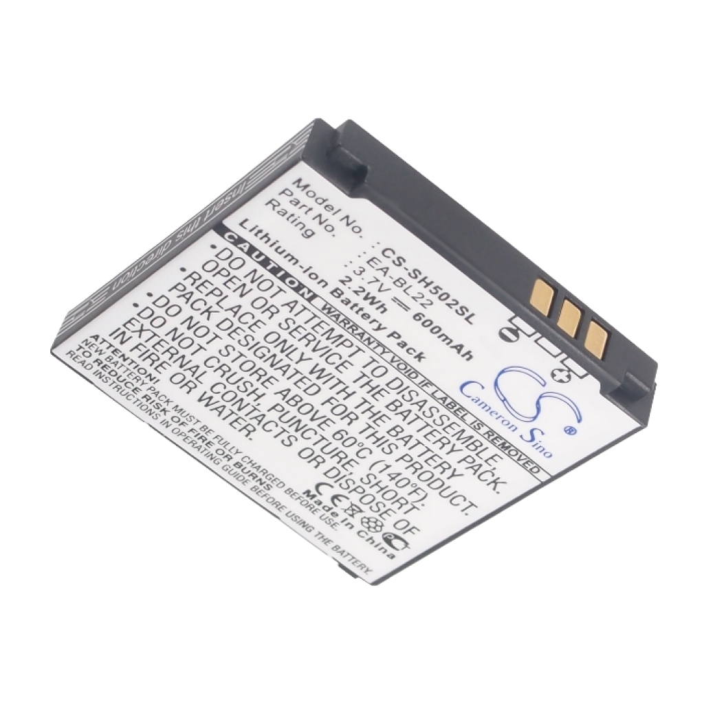 Batería del teléfono móvil Sharp SH5010C