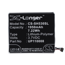 Reemplazo de batería compatible para Sharp AE5153600,UP110008,XN-1BT36