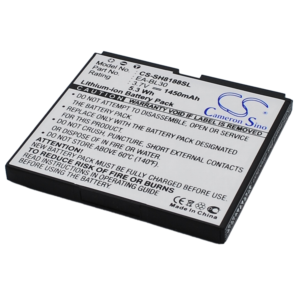 Batería del teléfono móvil Sharp CS-SH8188SL
