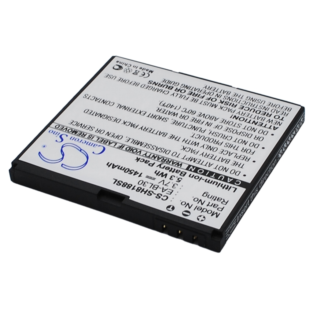 Batería del teléfono móvil Sharp CS-SH8188SL