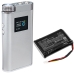 Batería del amplificador Shure CS-SHA900SL