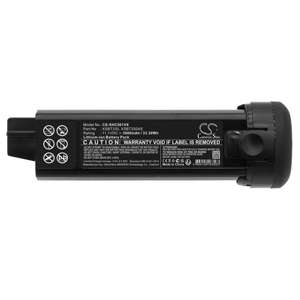 Batería de vacío Shark CS-SHC501VX