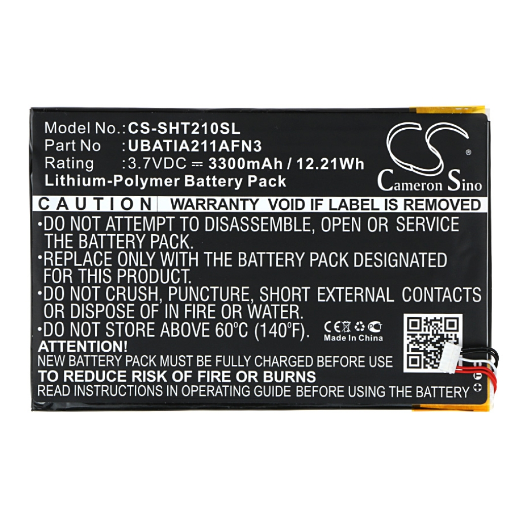 Batería de la tableta Sharp CS-SHT210SL