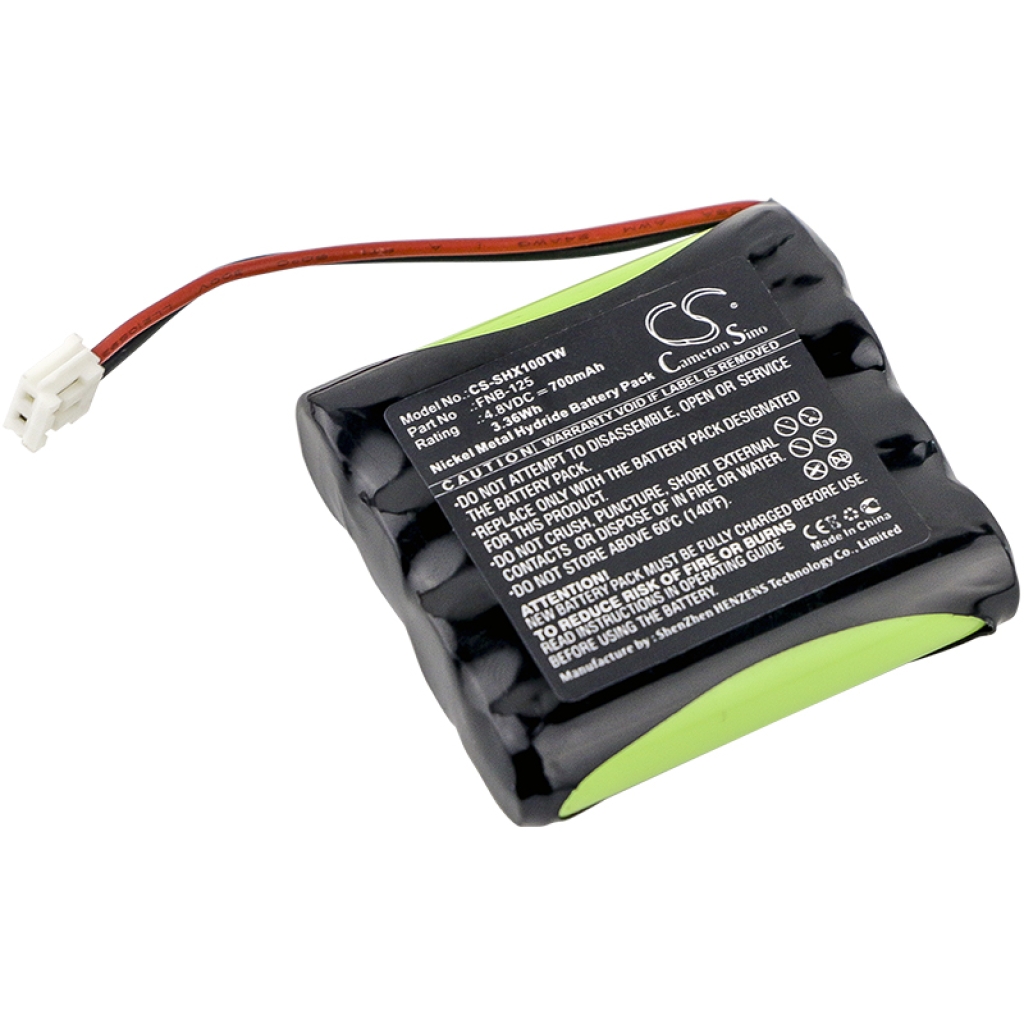 Batería de radio de dos vías Standard Horizon CS-SHX100TW