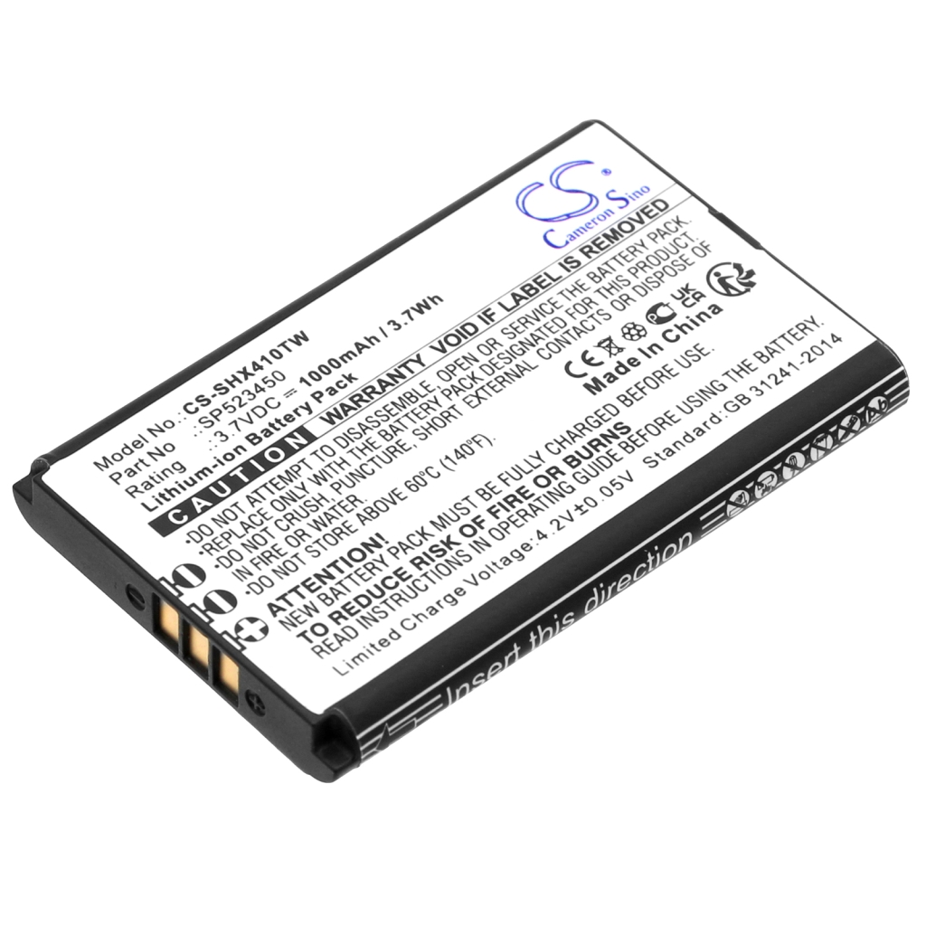 Batería de radio de dos vías Senhaix CS-SHX410TW
