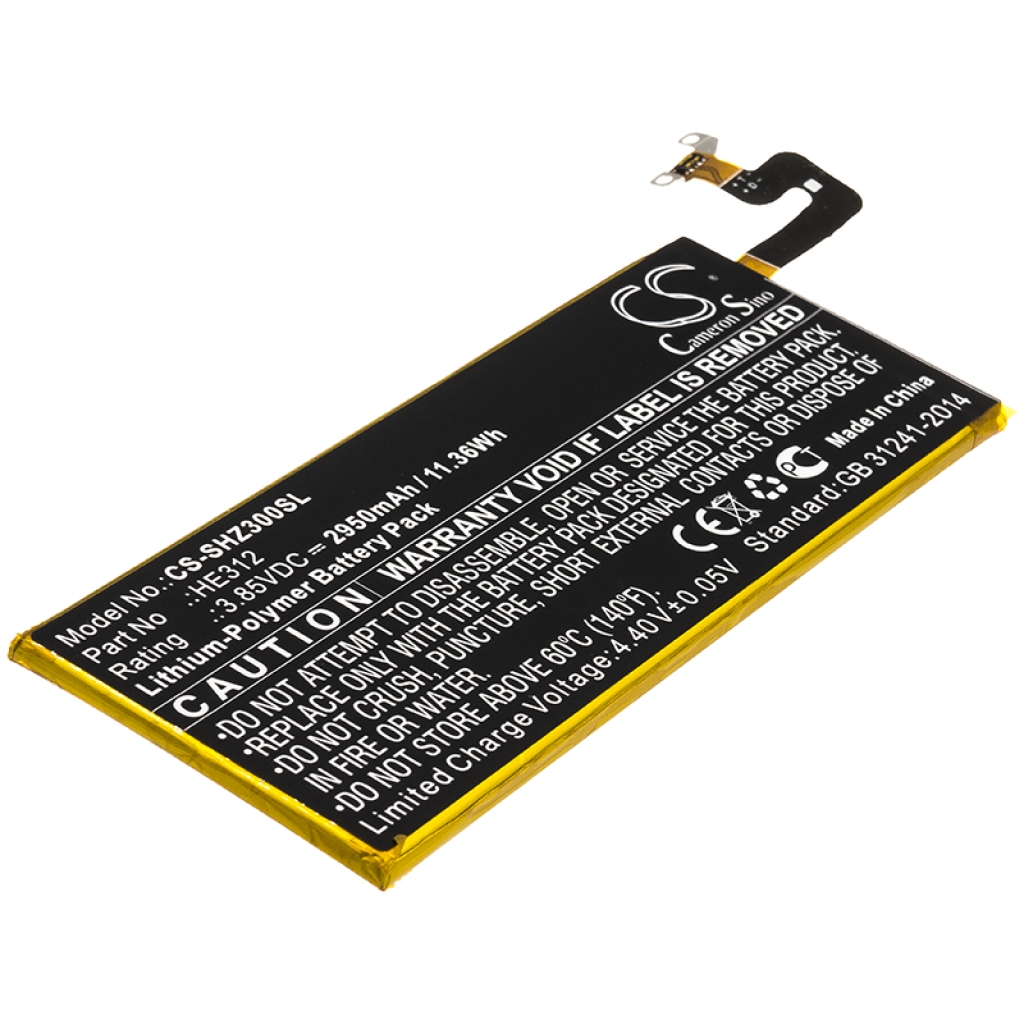 Batería del teléfono móvil Sharp CS-SHZ300SL